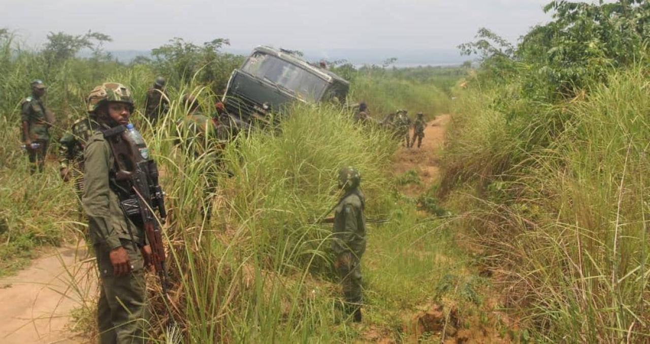 Les FARDC en patrouille de combats dans le cadre des opérations Ngemba [photo d’illustration]