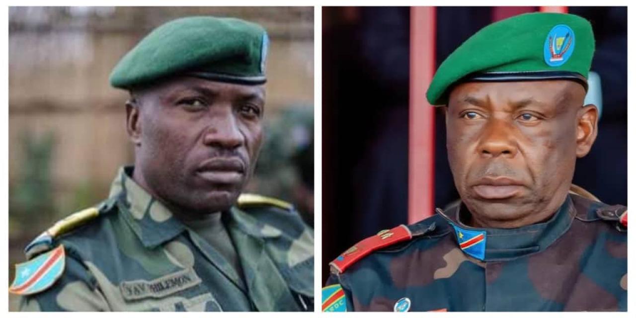 Le généraux Yav et Cirimwami [photo d’illustration]