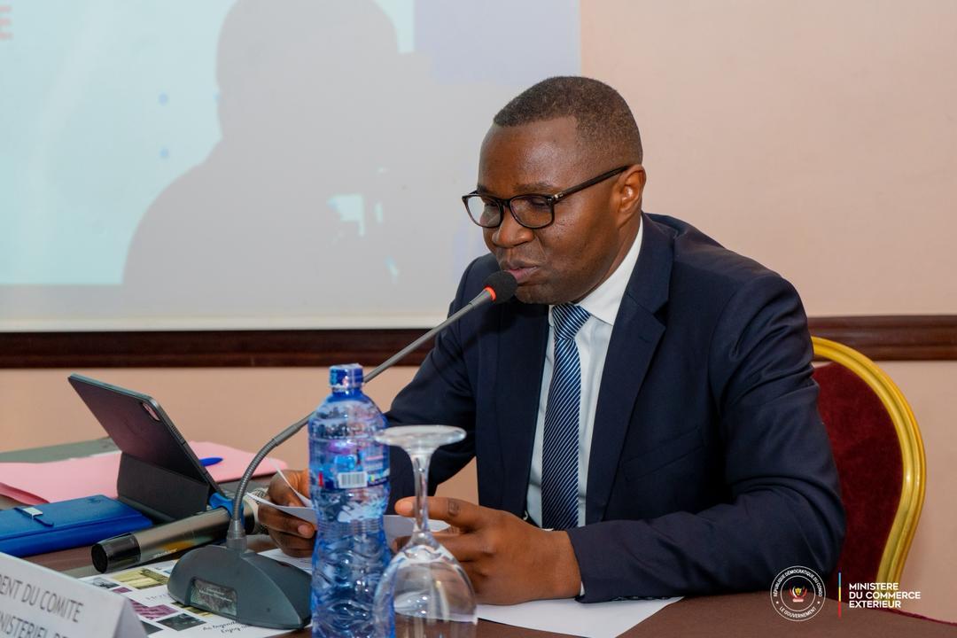 Julien Paluku Kahongya,  ministre congolais du Commerce extérieur et ancien Gouverneur du Nord-Kivu