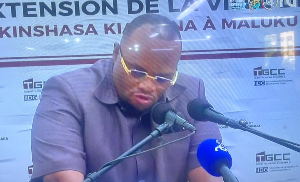 Le Gouverneur de la ville province de Kinshasa, Daniel Bumba Lubaki