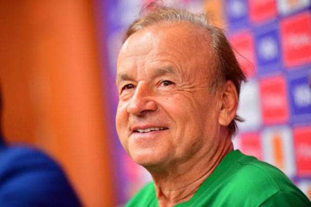 Le sélectionneur du Bénin, Gernot Rohr, lors d'une conférence de presse [photo d'illustration]