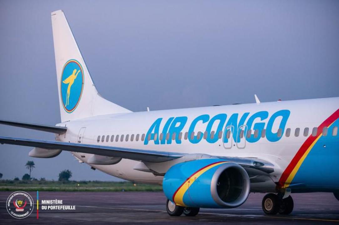 Photo d’un appareil de la compagnie Air Congo