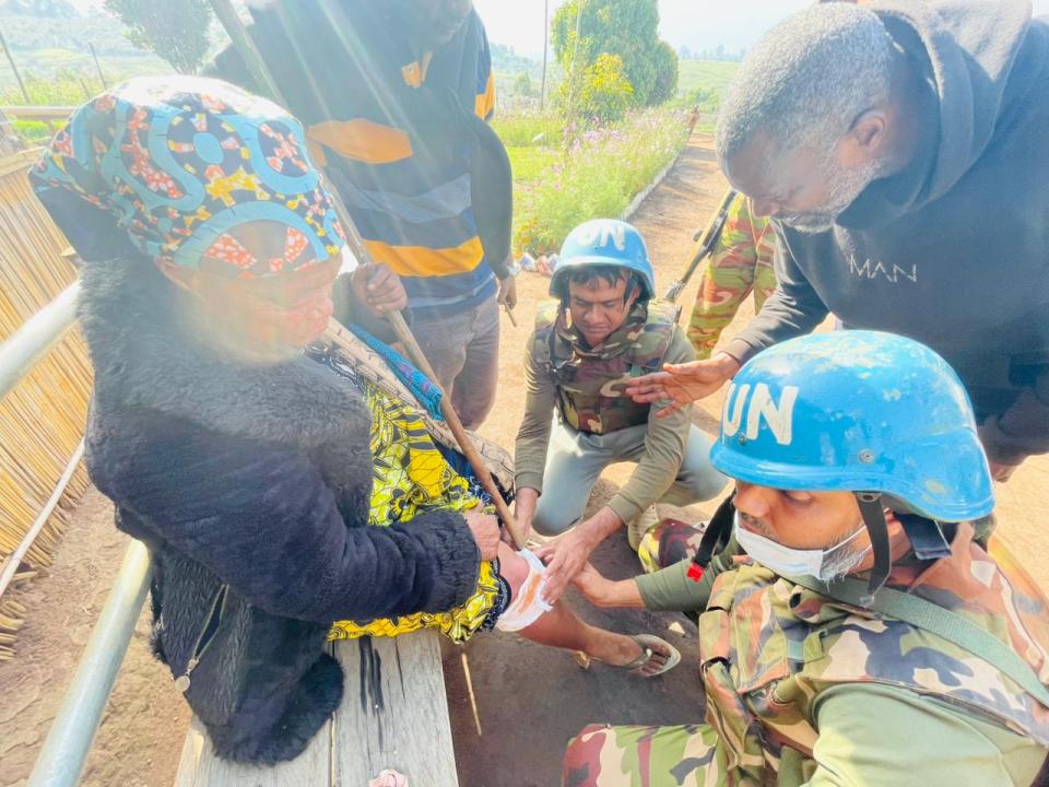 La MONUSCO évacue des civils fuyant les affrontements armés à Bayoo et Bule, dans le territoire de Djugu, en Ituri