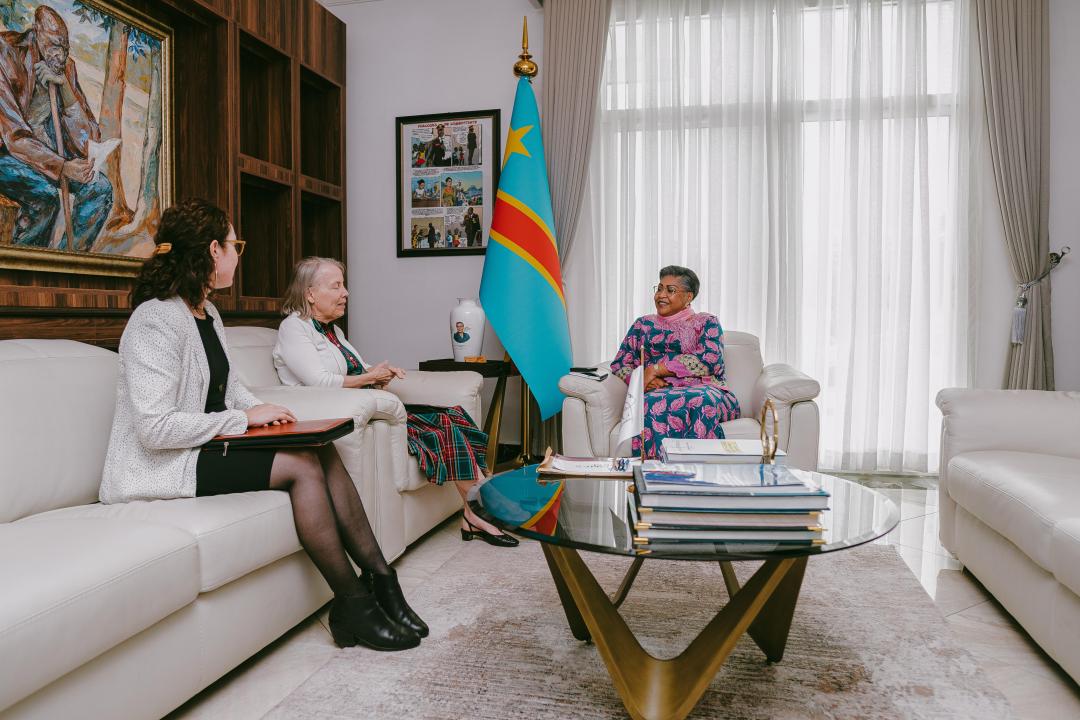 L'Ambassadeur des USA en RDC, Lucy Tamlyn, est venue faire ses à dieux à la Première Ministre, Judith Suminwa Tuluka