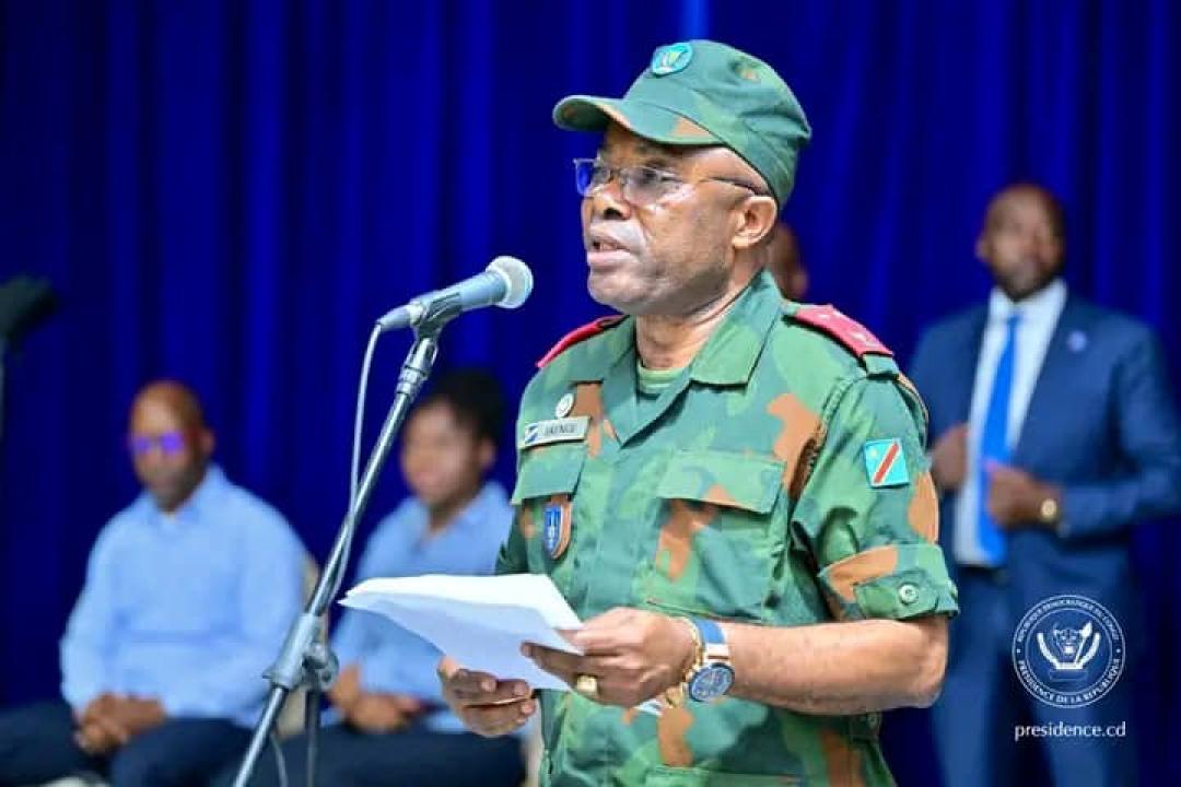 Le général-major Sylvain Ekenge porte-parole des FARDC [photo d'illustration]