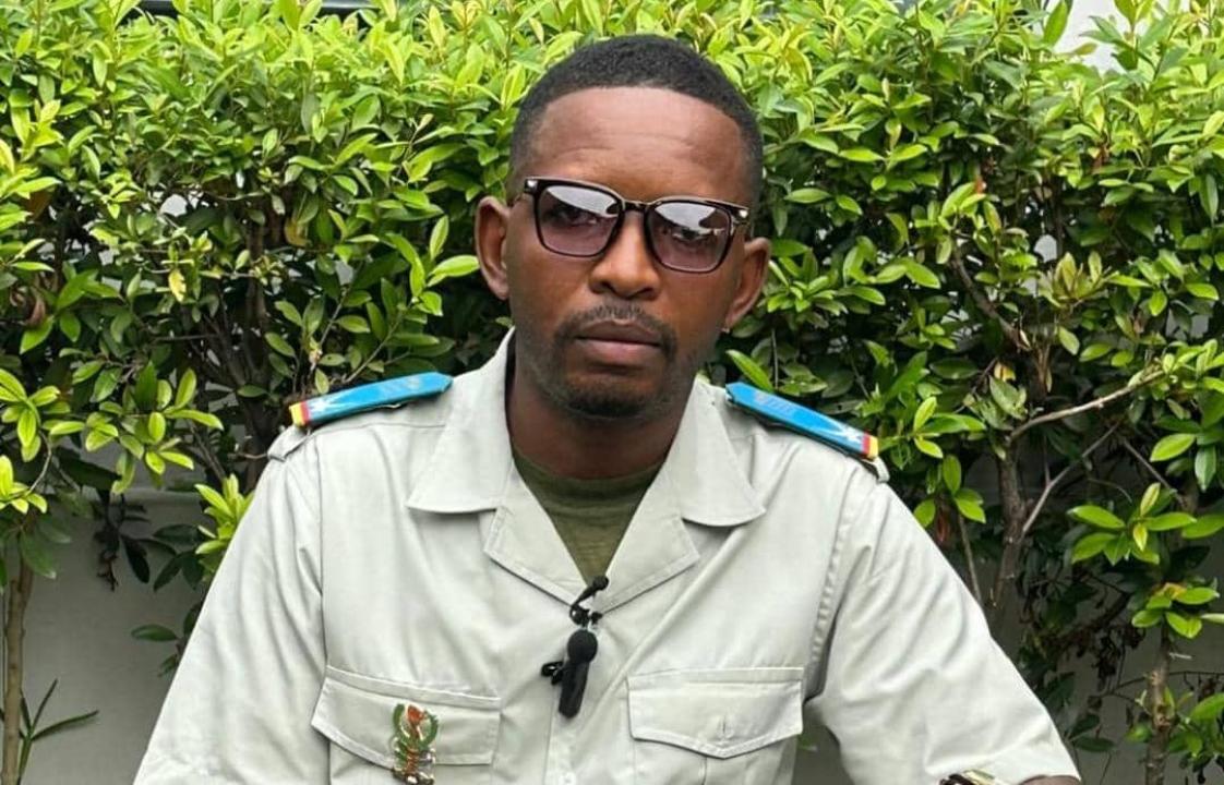Le capitaine Anthony Mwalushayi, porte-parole des opérations Ngemba [photo d’illustration]