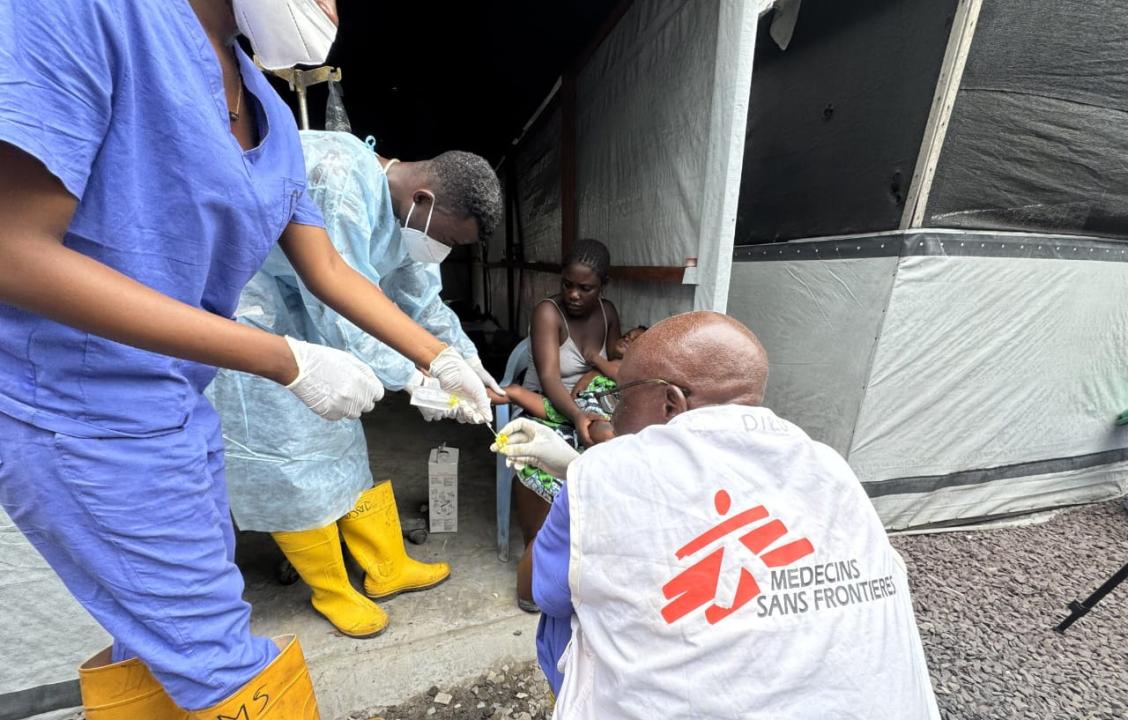 L’équipe d’urgence de MSF à Pakadjuma [photo d'illustration]