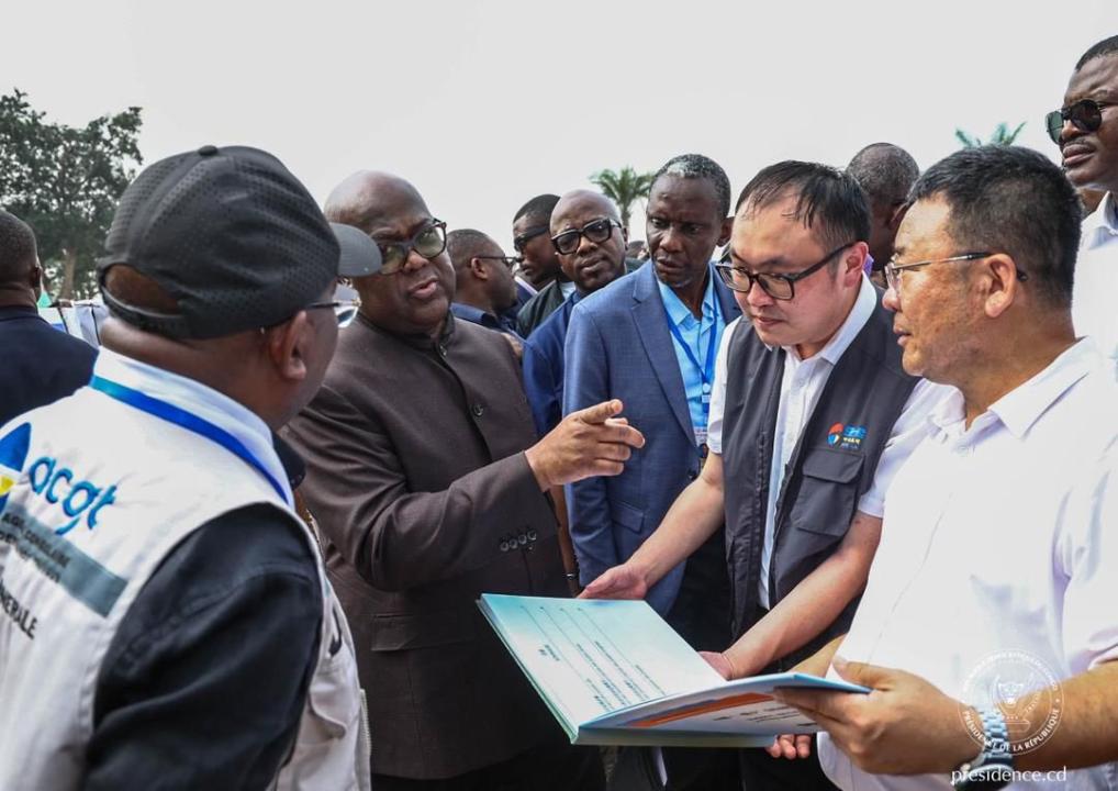 Le Président Félix Tshisekedi inspecte la Route de l’Espoir, au Kasaï-Central 