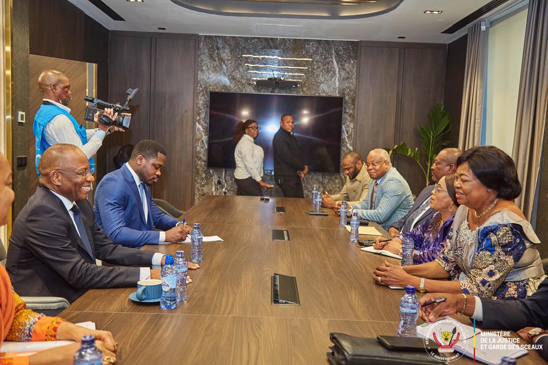 Le ministre de la Justice, Guillaume Ngefa, échange avec les députés nationaux de la Tshopo sur le dossier FRIVAO