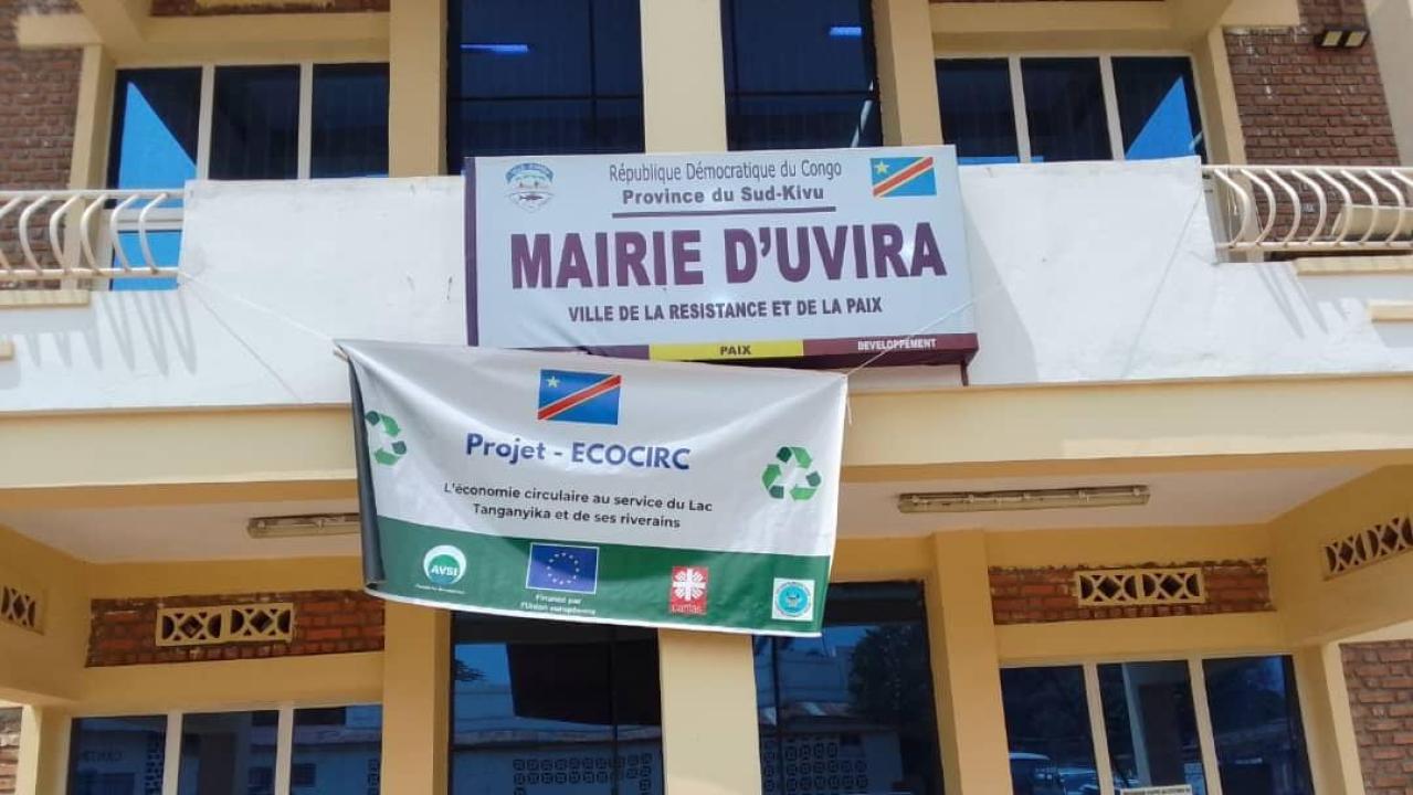 Le bâtiment administratif de la mairie d'Uvira [photo d'illustration]