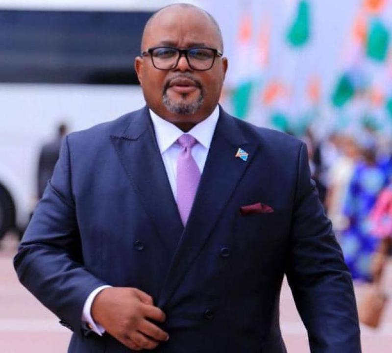 Aimé Boji Sangara,  président de l’Assemblée nationale de la RDC