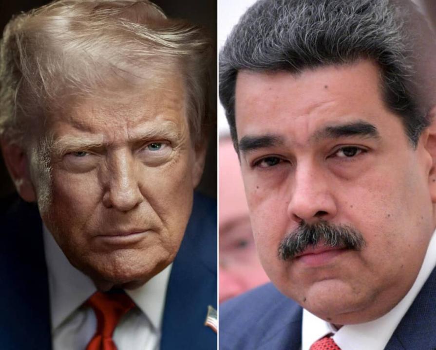 Donald TRUMP et Nicolas MADURO, Respectivement, Président des États-Unis d'Amérique et Président du Venezuela [photo d'illustration]