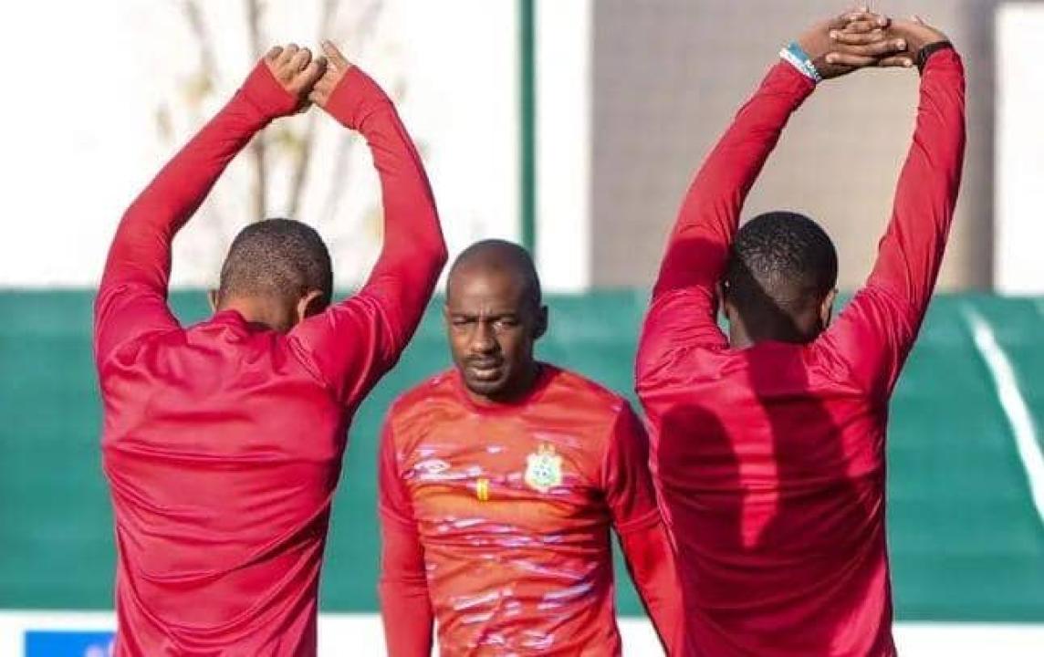 Gaël Kakuta et deux autres Léopards lors d'une séance d'entraînement. [Photo d'illustration]