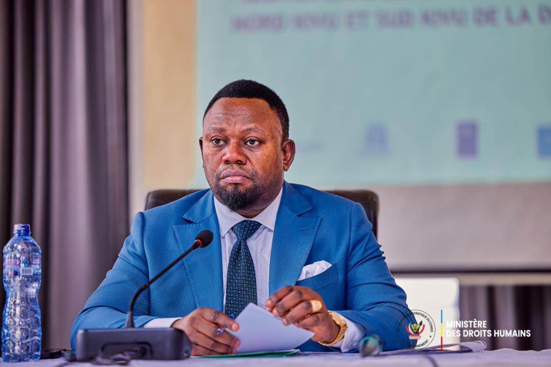 Samuel Mbemba, ministre des Droits humains en RDC [photo d’illustration]