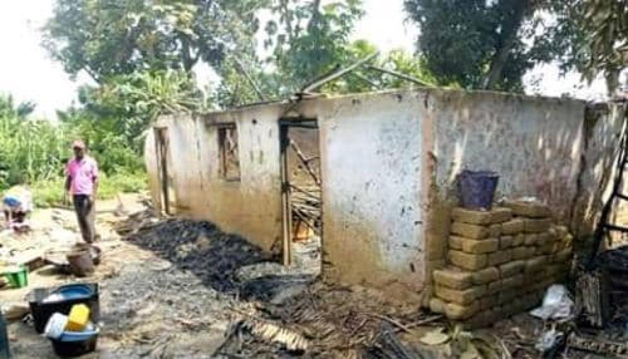 Une quinzaine de maisons ont été incendiées, mardi 29 septembre 2020, au quartier Likwangola dans la ville d’Inongo [photo archives]