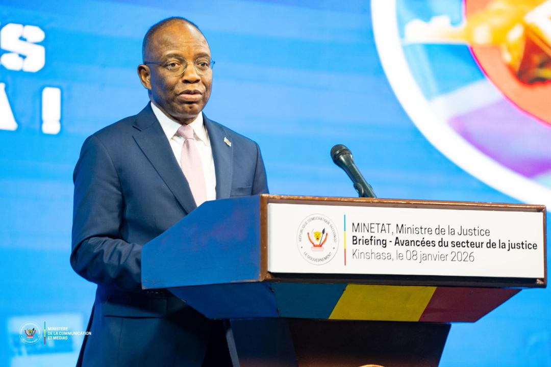 Guillaume Ngefa, ministre de la Justice et Garde des Sceaux en RDC