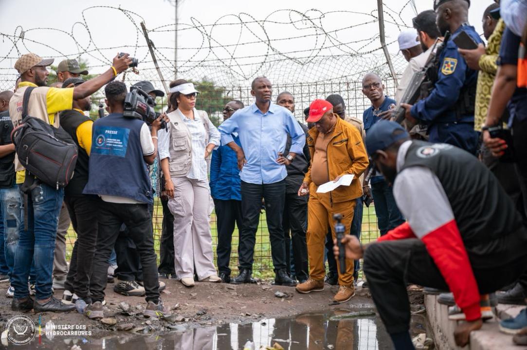 Acacia Bandubola et John Banza sur le terrain pour lever le blocage SEP Congo–OVD sur la route Kulumba à Masina