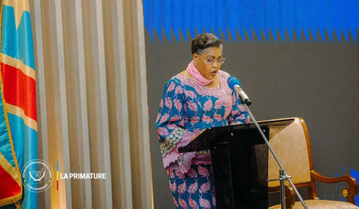 Judith Suminwa Tuluka, Cheffe du Gouvernement congolais [photo d’illustration]