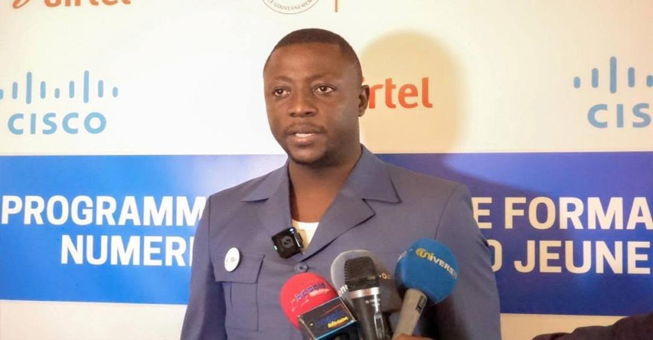 Claude Mbuyi, président du Conseil national de la jeunesse (CNJ) [photo d'illustration]