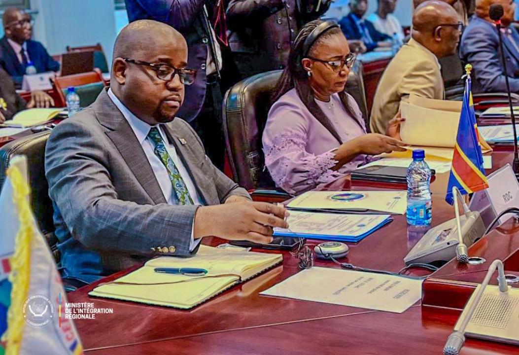 Le ministre Floribert Anzuluni représentant la RDC à la 9ème session extraordinaire de la CEEAC à Malabo