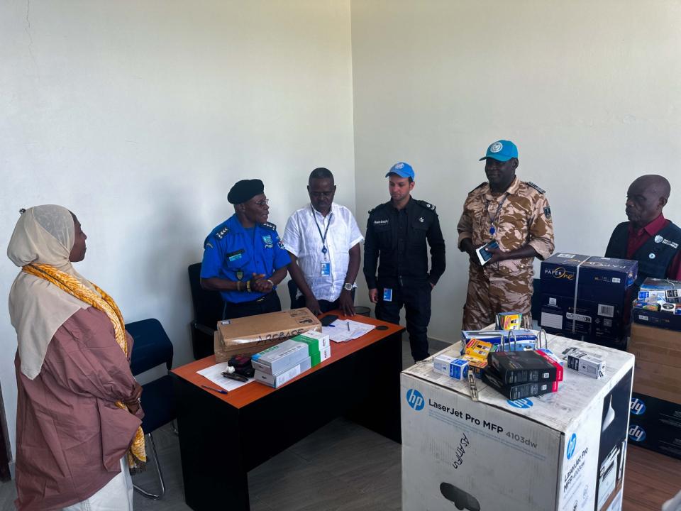 La MONUSCO renforce la CNDH et l’IGPNC Ituri par un appui matériel [photo d’illustration]