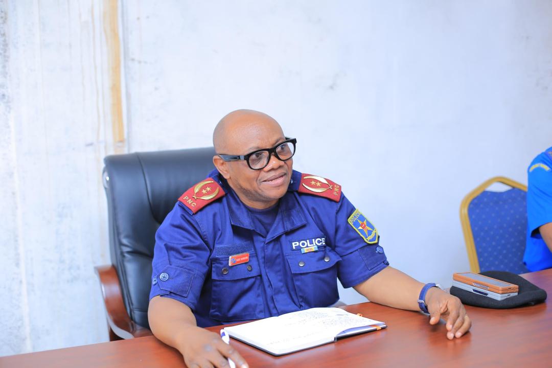 Le Commissaire Divisionnaire Blaise Kilimbalim a