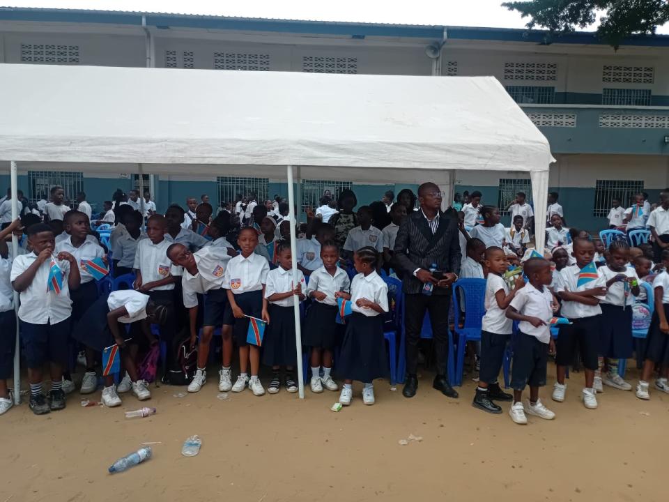 Les écoliers réunis lors de ce festival à Kinshasa [photo d'illustration]
