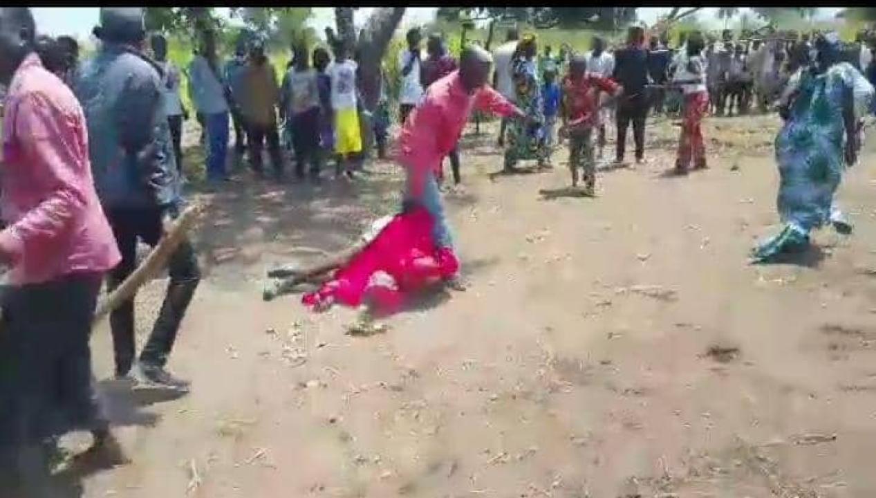 La population de Kabudila Samba, lors de la cérémonie d'intronisation, ce samedi 24 janvier 2026, dans le territoire de Tshikapa