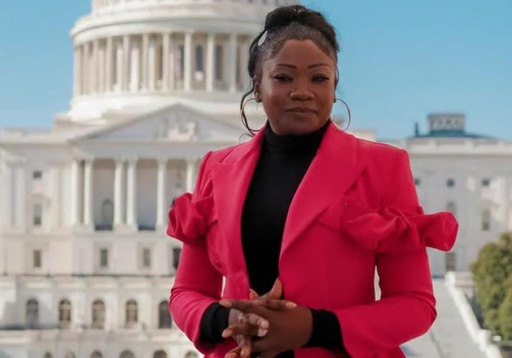 La députée Christelle Vuanga lors de son séjour à Washington DC. [Photo d'illustration]