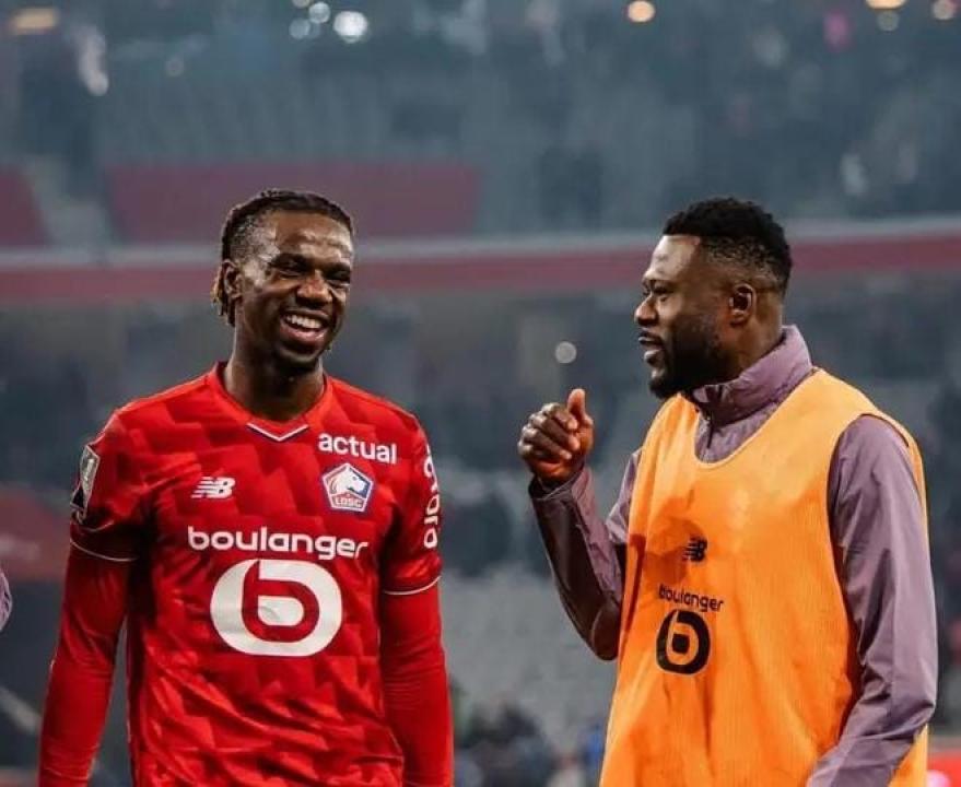 Ngal'ayel Mukau et Chancel Mbemba sous les couleurs de Lille. [Photo d'illustration]