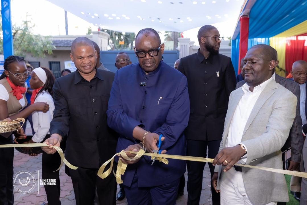 Le ministre Louis Watum Kabamba ouvre la succursale de DRC GOLD TRADING SA à Lubumbashi
