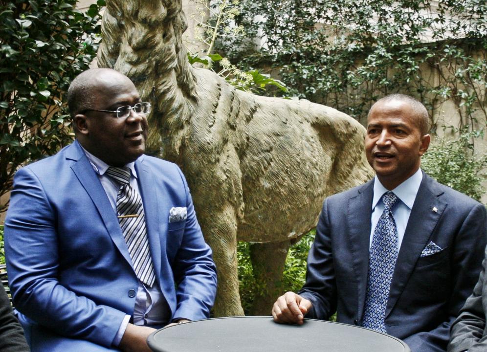 Félix Tshisekedi et Moïse Katumbi à Paris en 2015 [photos archives]