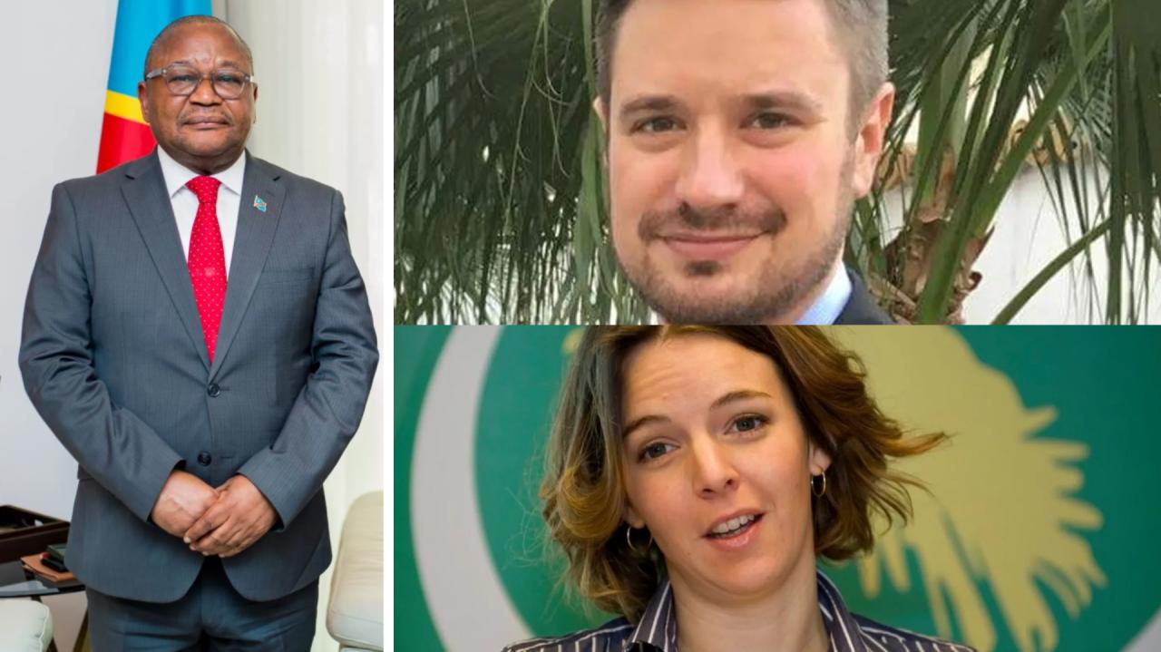 Paul Nsapu, président de la CNDH et les deux experts des Nations Unies assassinés en RDC [photo montage]
