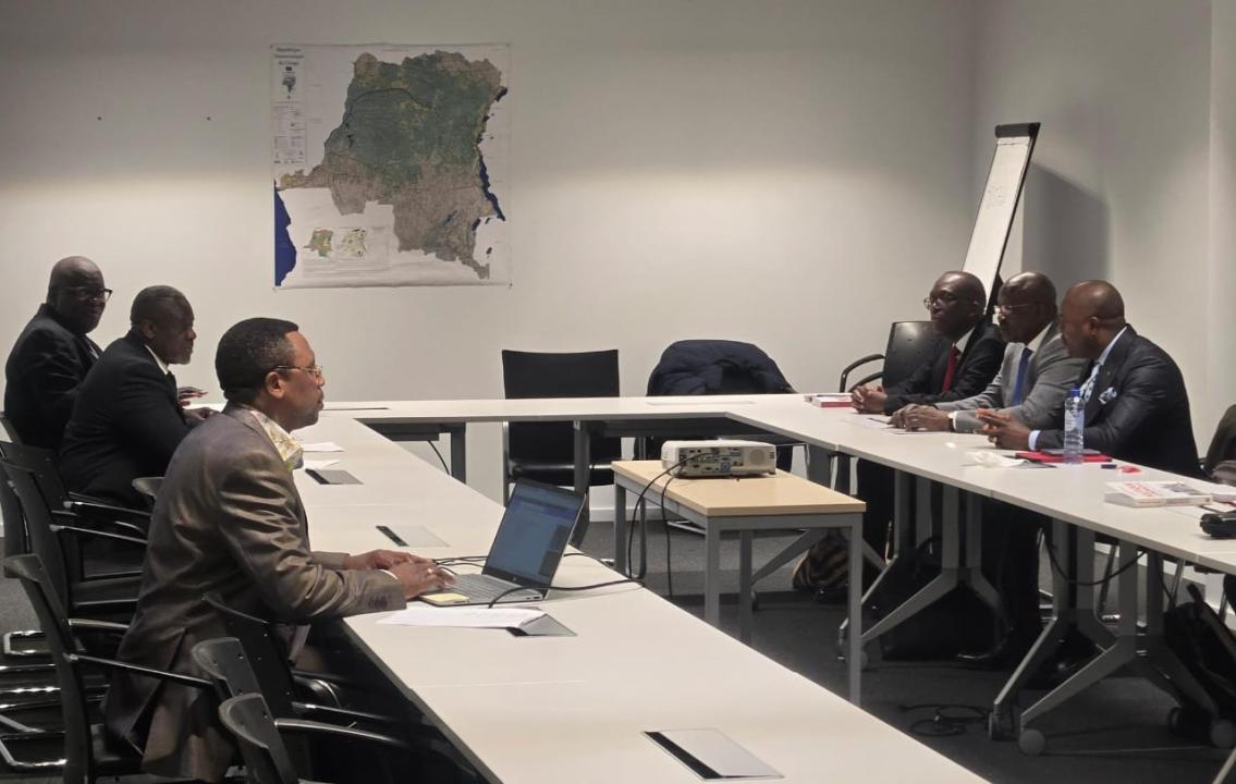 Les co-fondateurs du mouvement « Sauvons la RDC » en mini-conclave à Bruxelles