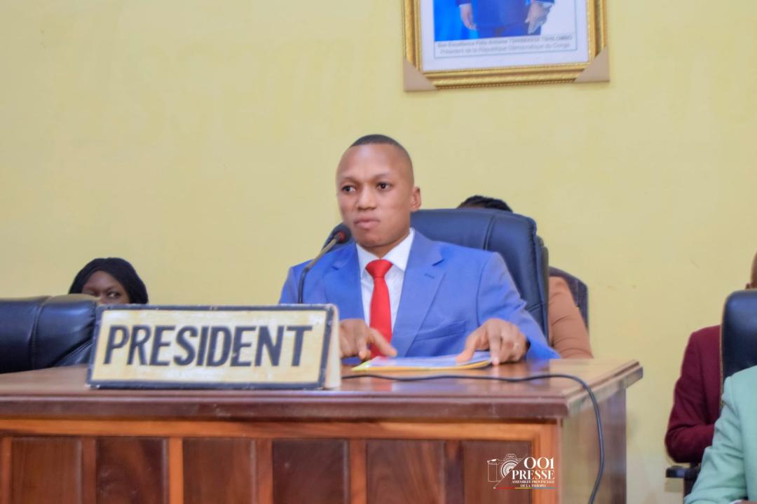 Mateus Kanga Londimo, président de l'Assemblée provinciale de la Tshopo