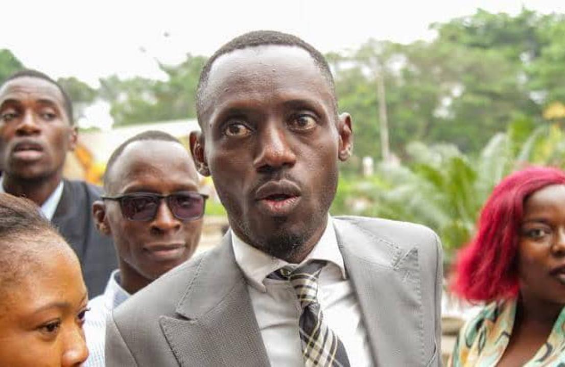 Prince EPENGE, Communicateur de la Coalition LAMUKA [Photo d'illustration]