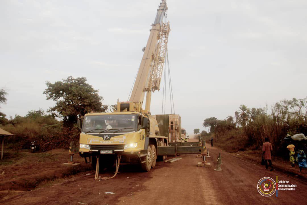 Travaux de construction du pont Tora, sur la Route nationale numéro 26 [photo d'illustration]