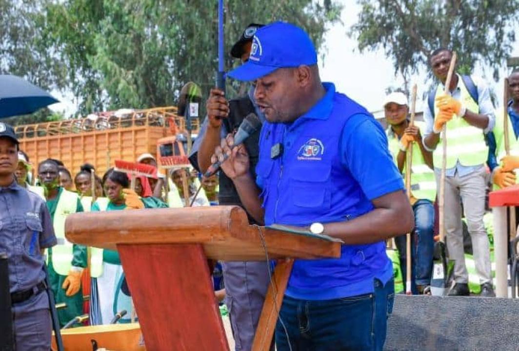 Le maire adjoint de la ville de tshikapa Jean-Pierre Ntumba Kashala