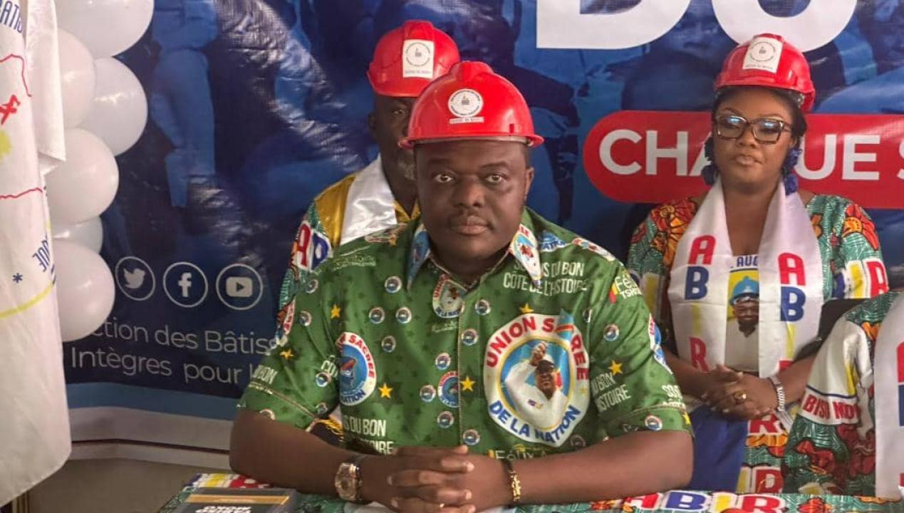 Auguy Kalonji, député national et initiateur du parti politique Actions des Bâtisseurs Intègres pour la République (ABIR)