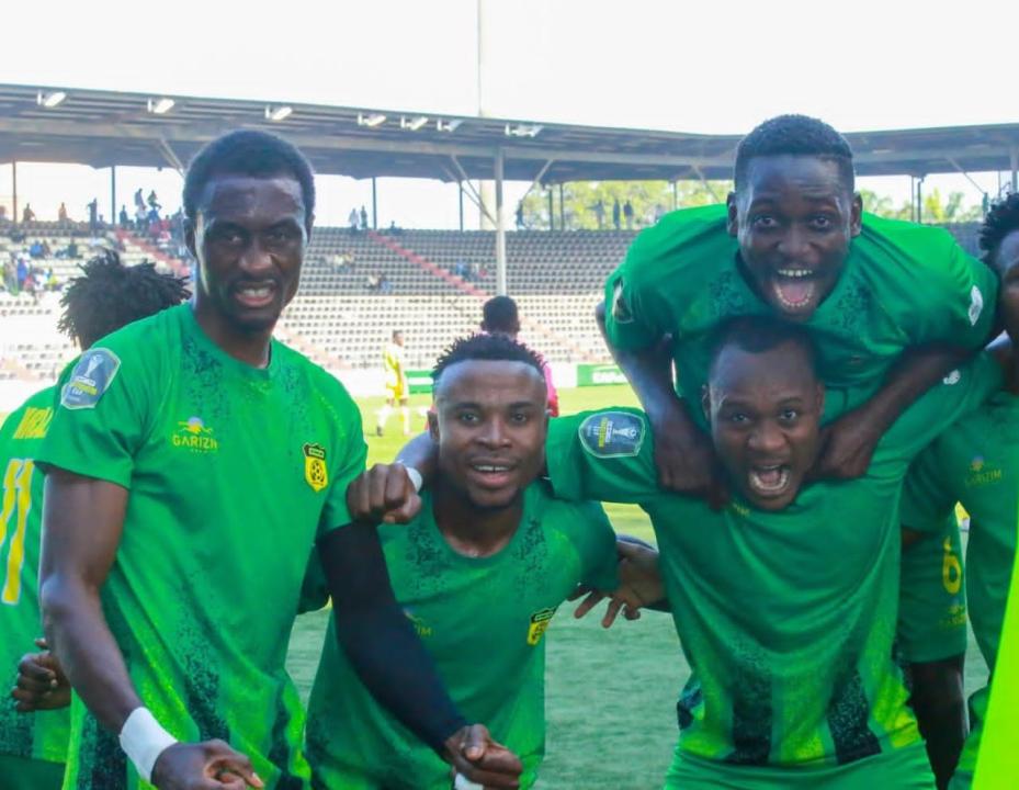 Les joueurs de Maniema Union en pleine célébration au stade TP Mazembe. [Photo d'illustration]