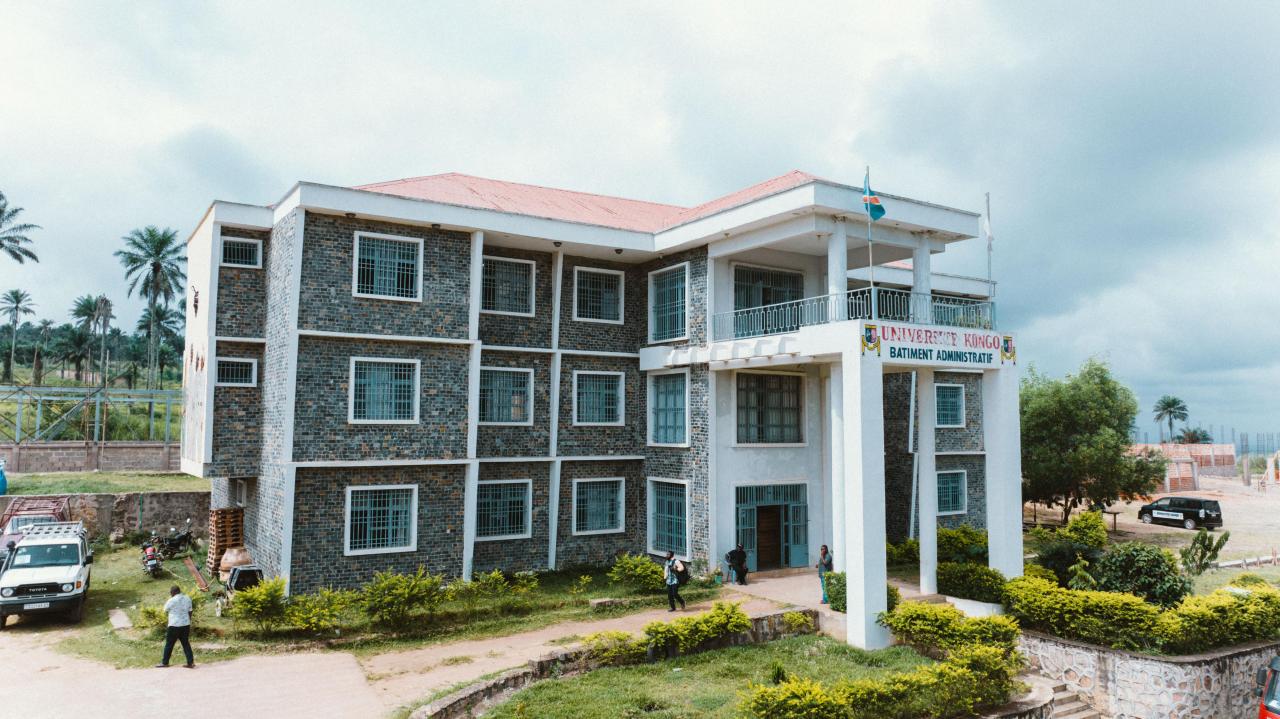 Une vue de ce que sera la Clinique universitaire de l'Université Kongo