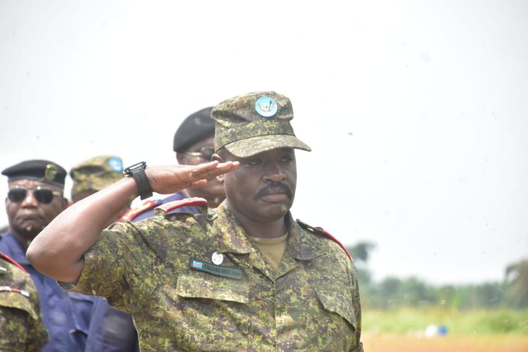 Le général Jacques Ychaligonza Nduru Jacques, chef d'État major adjoint des FARDC, chargé des opérations et renseignements [photo d’illustration]