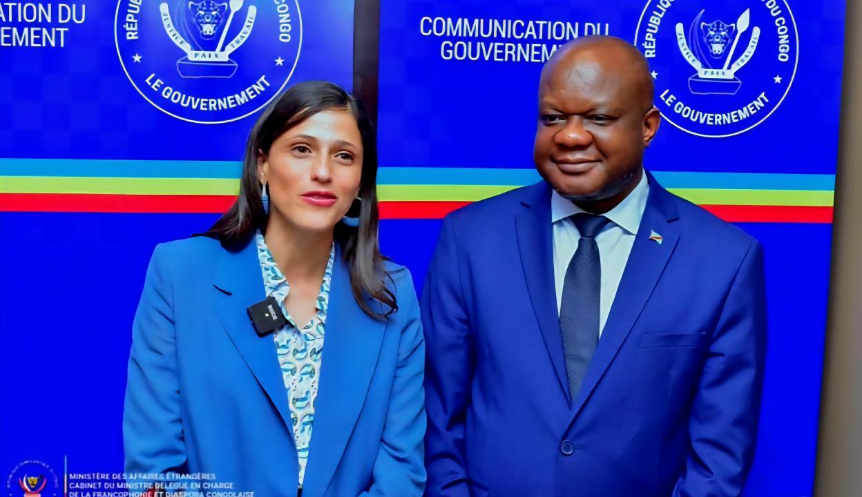 Éléonore Caroit et Crispin Mbadu