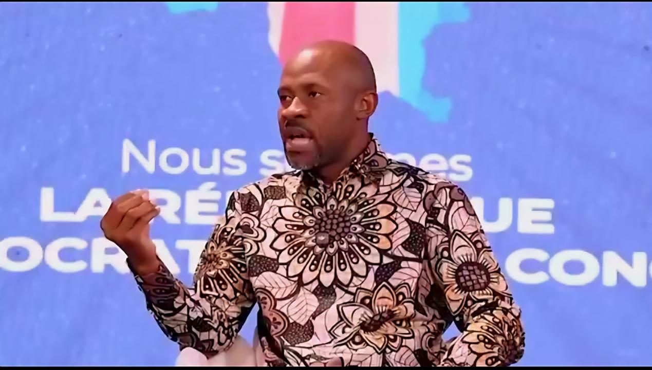 Patrick Muyaya Katembwe, porte-parole du Gouvernement congolais