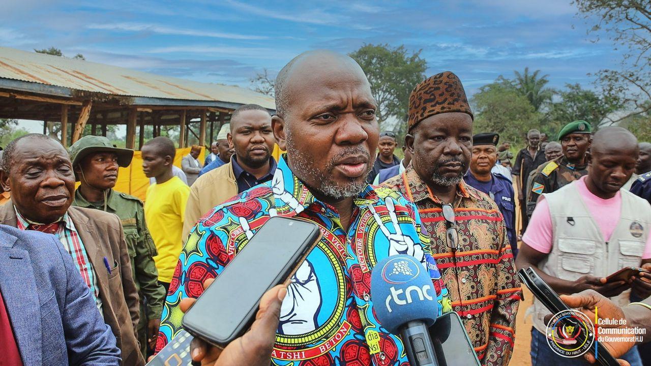 Le Gouverneur de la Province du Haut-Uele, Jean Bakomito