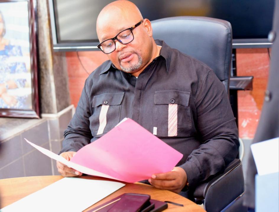 Aimé Boji Sangara, président de l'Assemblée nationale de la RDC