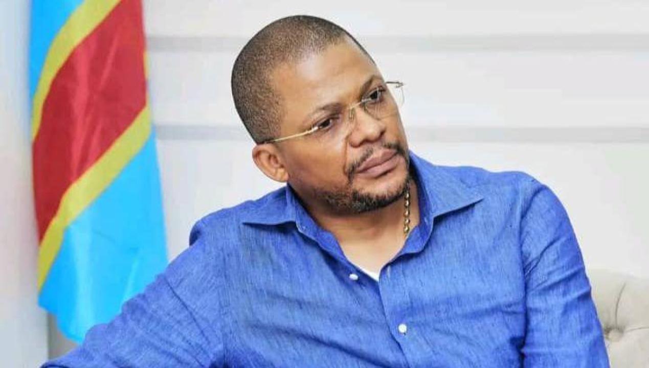 Le ministre congolais des Sports et Loisirs Didier Budimbu
