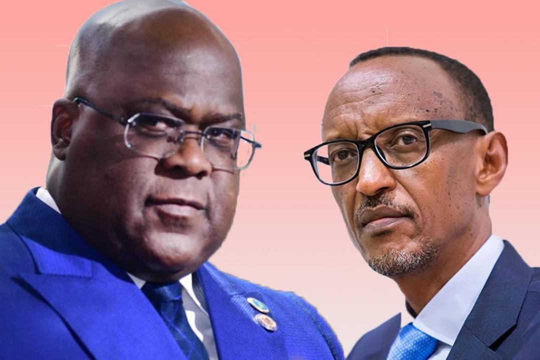 Le Président congolais Félix Tshisekedi et son homologue rwandais Paul Kagame, à couteaux tirés