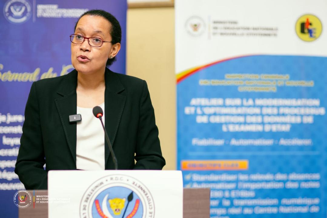 La ministre de l'Éducation nationale Raissa Malu [photo d'illustration]