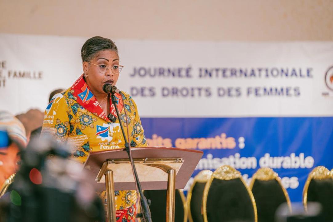 La Première Ministre Judith Suminwa, Cheffe du Gouvernement de la RDC
